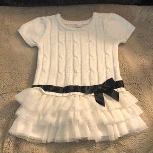 🎉4 for $20 Children’s Place Short Sleeve Sweater Dress, size 12-18mo
